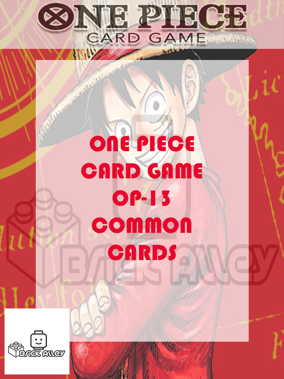 One Piece TCG OP13 Common Cards (C) | Shopee Philippines