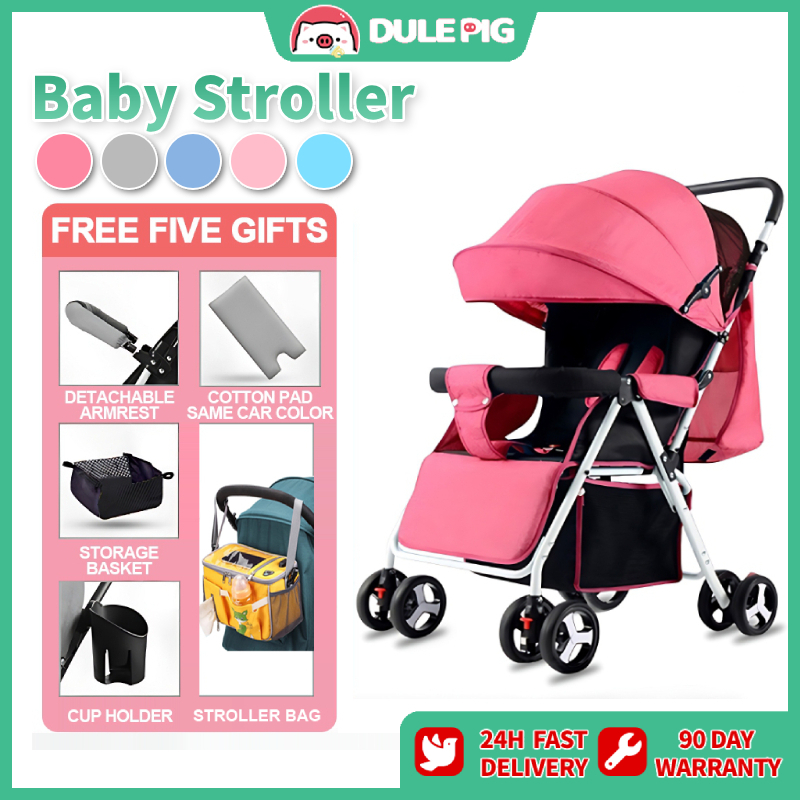 DULEPIG Preferred foldable stroller comfortable special offer stroller 0-36  months portable stroller