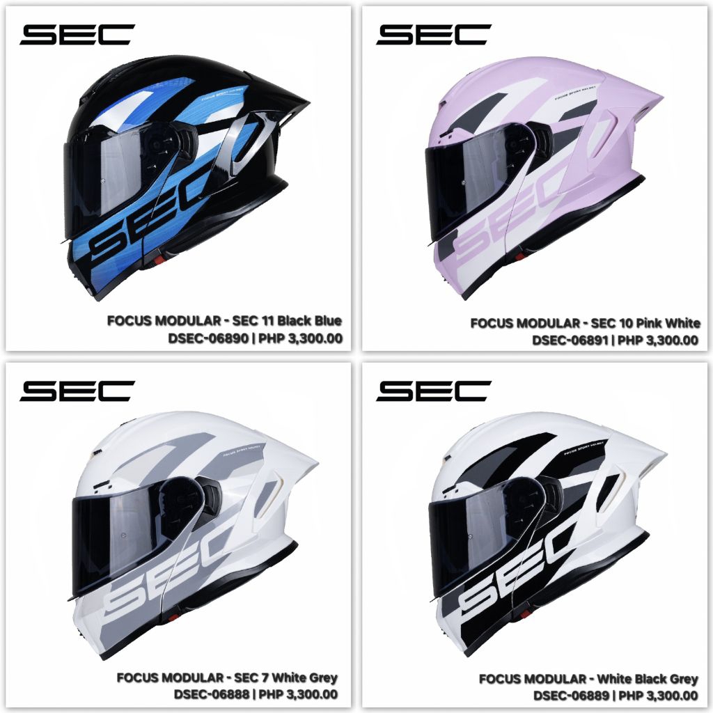SEC FOCUS MODULAR DUAL VISOR | Shopee Philippines