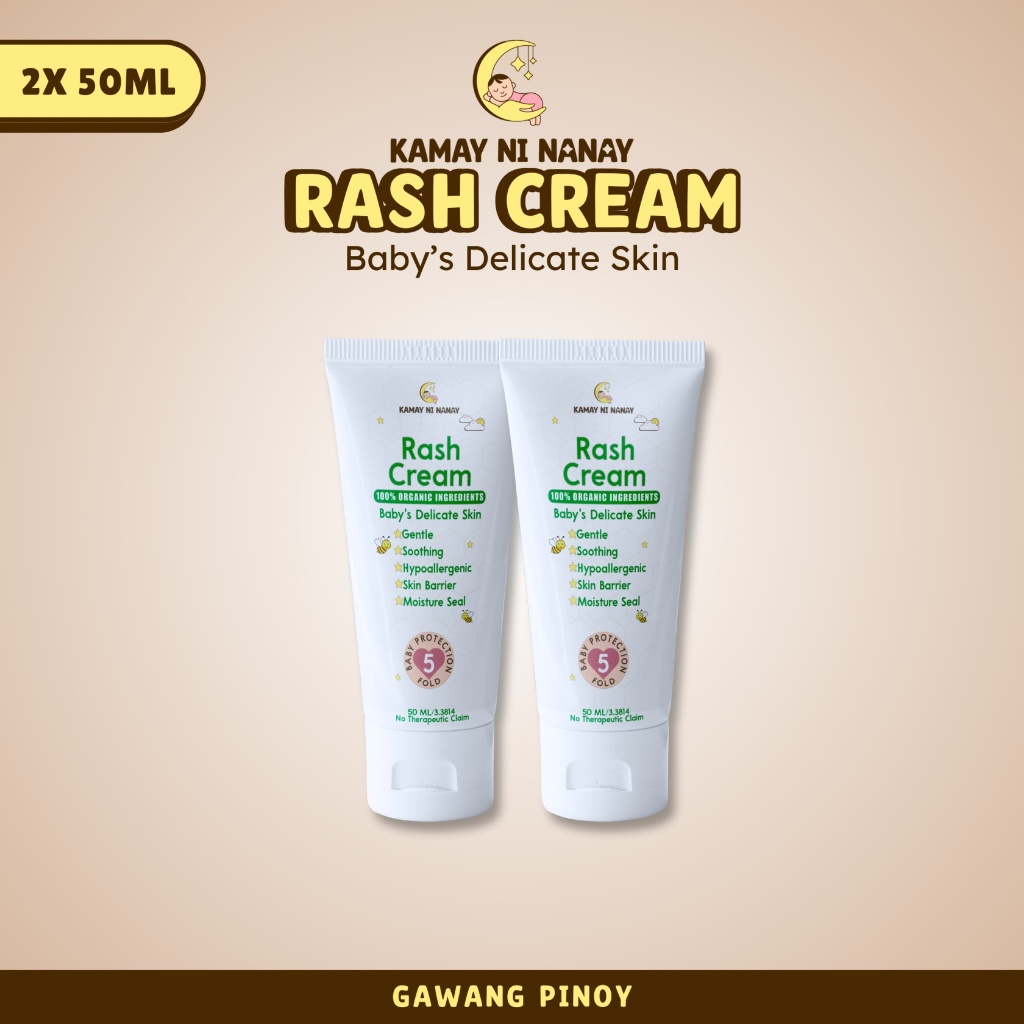 Kamay ni Nanay Rash Cream for Babies Anti Itchy & Anti Diaper Rashes ...