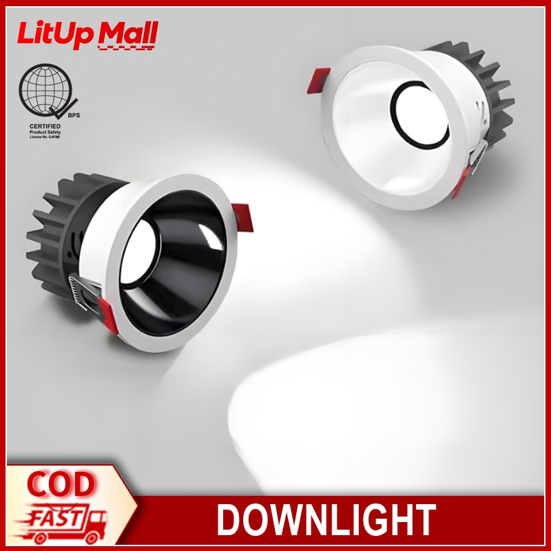 LitUp3 Color Recessed Pin Light LED Ceiling Downlight Spot Light ...