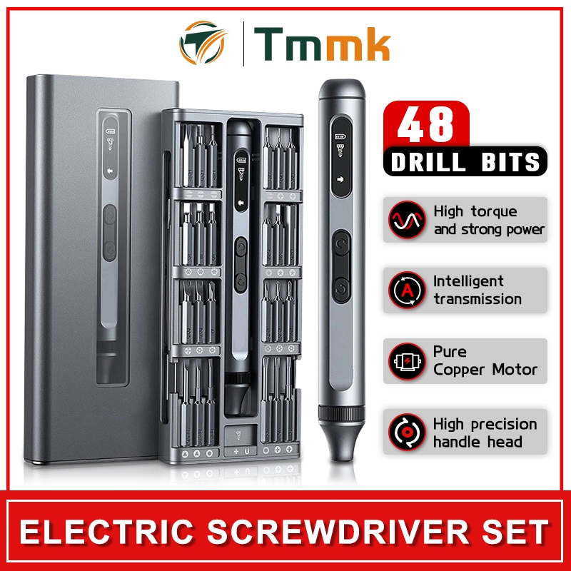 Electric Screwdriver 52 IN 1 Precision Screwdriver Set For Repairing ...