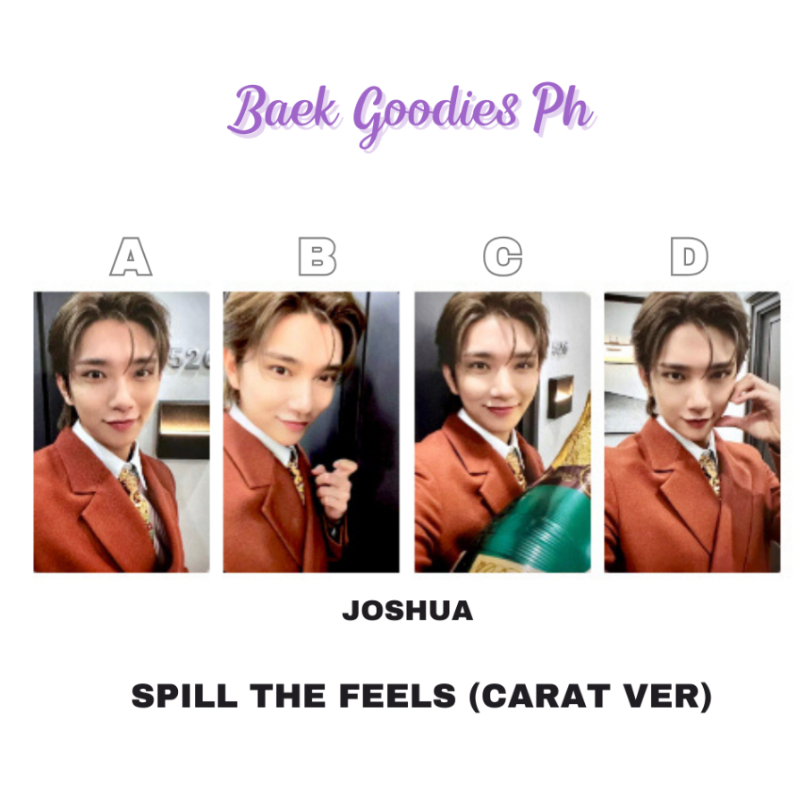 Seventeen Spill the Feels [Carat ver] Official Photocards | Shopee