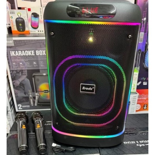 BTS-2105 Brodu BOX Professional System Bluetooh Speaker With 2 ...