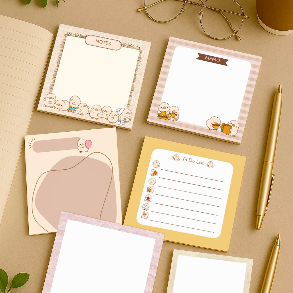 Animals Series Cute Square Notepads | Shopee Philippines