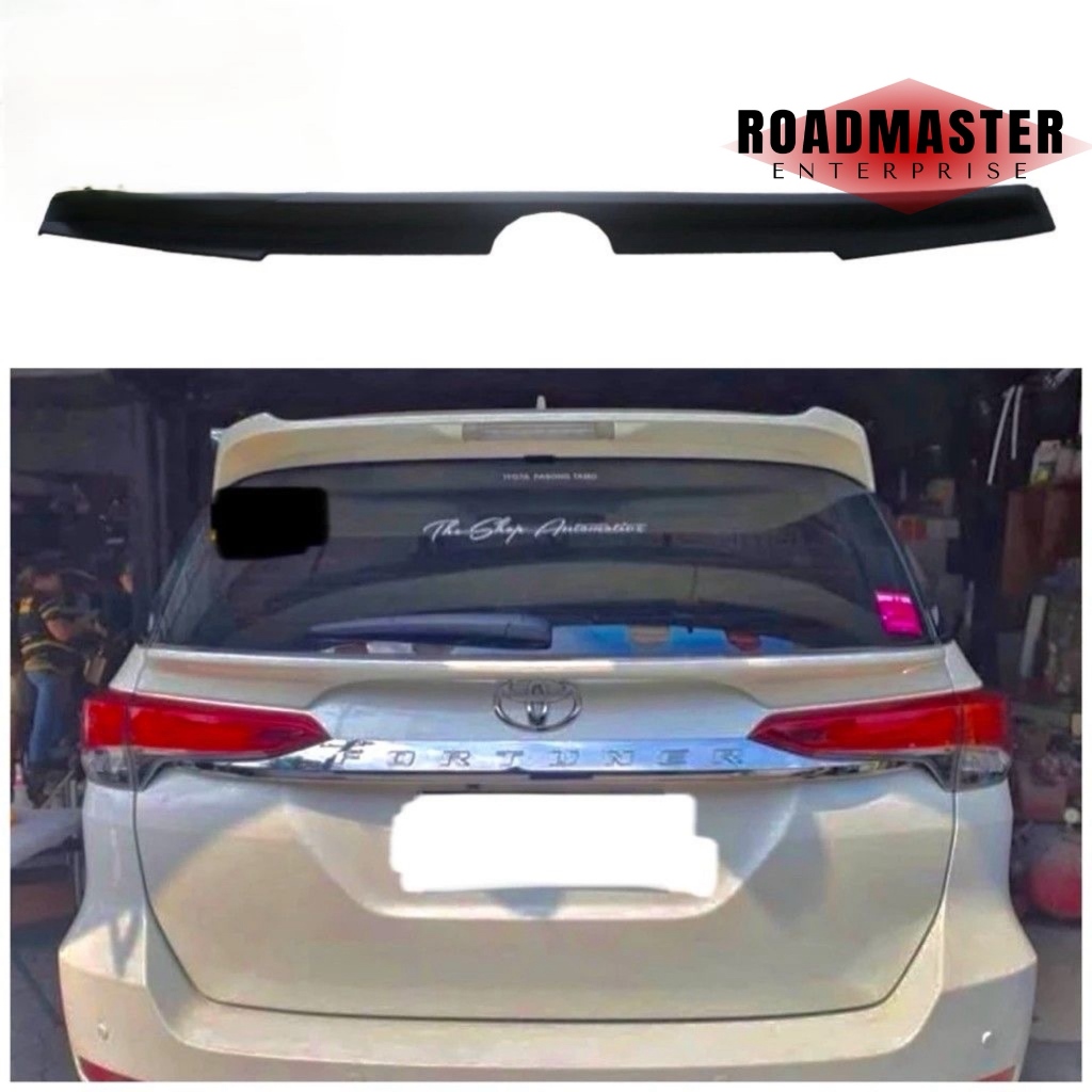 Toyota Fortuner 2016 to 2026 Mid Tailgate Spoiler / Rear Bumper ...