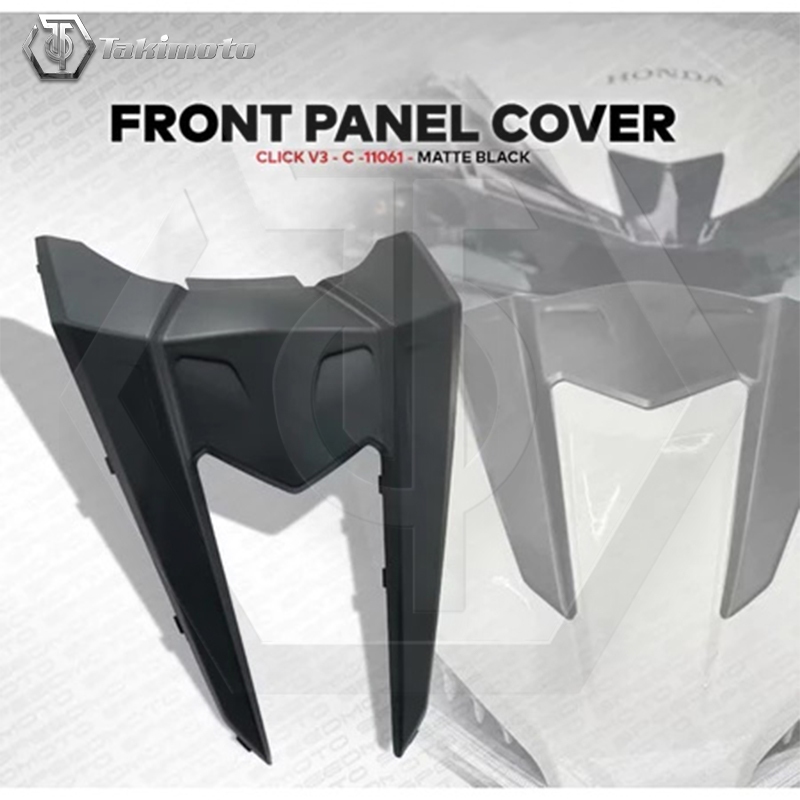 Takimoto Click V3 / V4 Front Panel Cover Carbon Matte Black Front Top ...