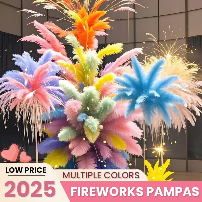 100Pcs Simulation fireworks Christmas decorations Fireworks wall Stage ...