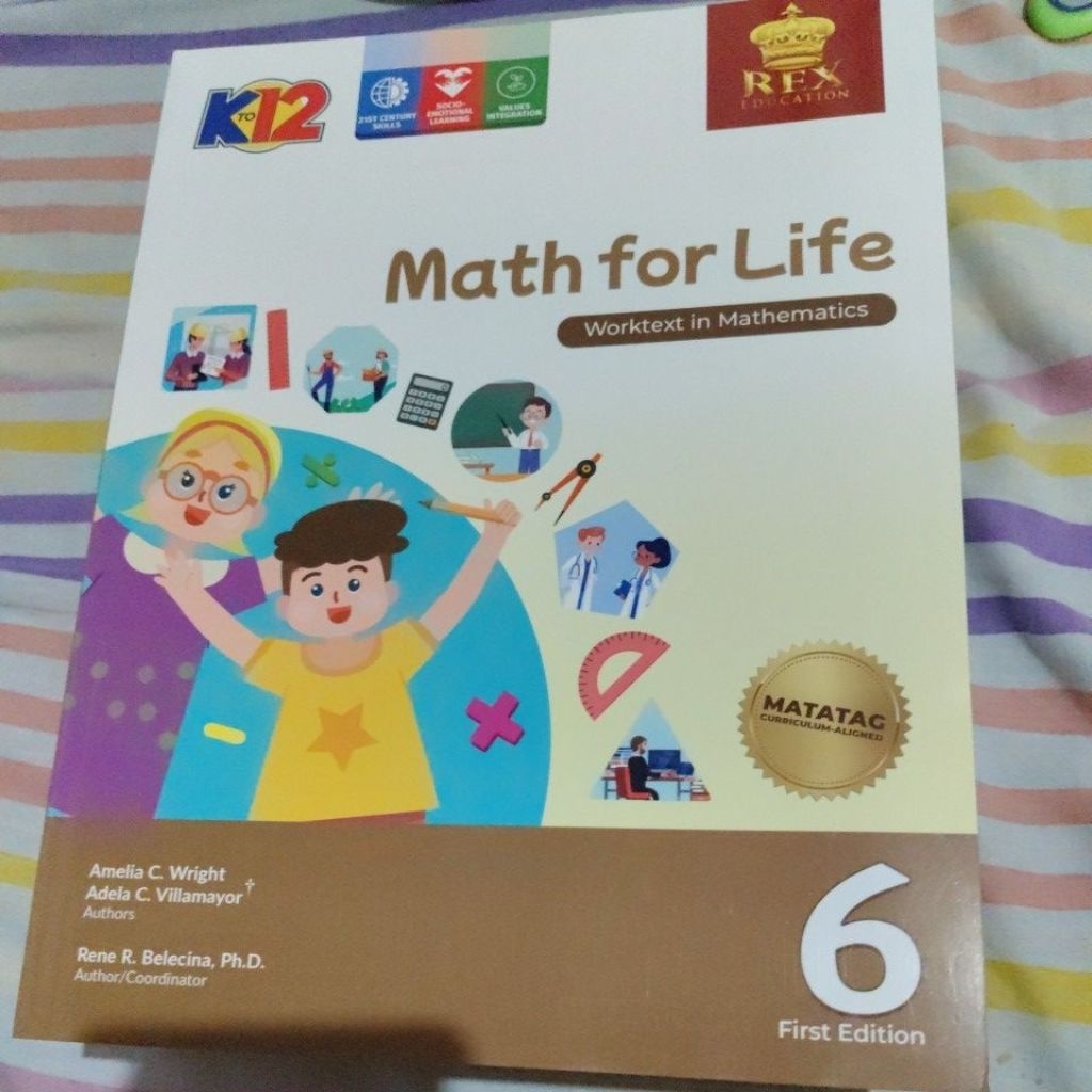 MATH FOR LIFE 6, 2025 MATATAG EDITION BOOK | Shopee Philippines