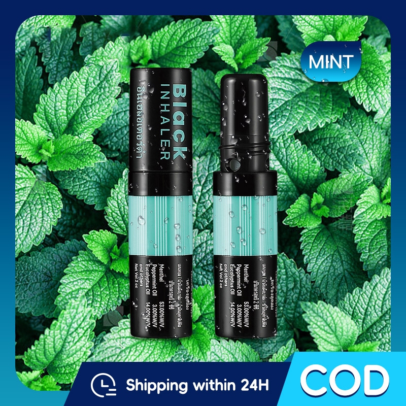 MINT BLACK INHALER 2 in 1 Made in Thailand | Shopee Philippines