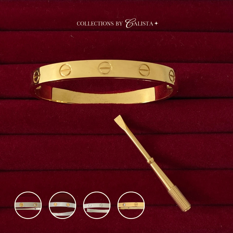 Collections by Calista Premium Quality Margot Screw type Bangle ...