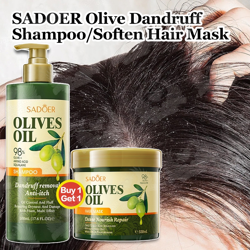 Original Olive Oil Anti-Dandruff Shampoo for Flake-Free Scalp and ...