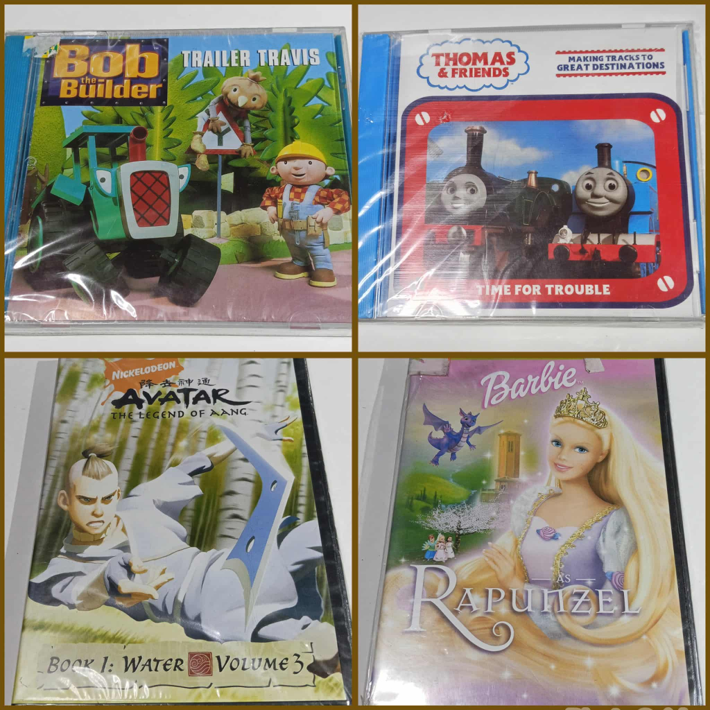 ANIMATION VCD DVD BLUES CLUES AVATAR BOB THE BUILDER AND MORE | Shopee ...