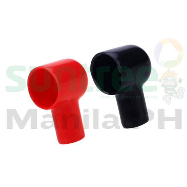 Soft flexible PVC Black Red Battery Terminal Covers 16mm2 25mm2 35mm2 ...