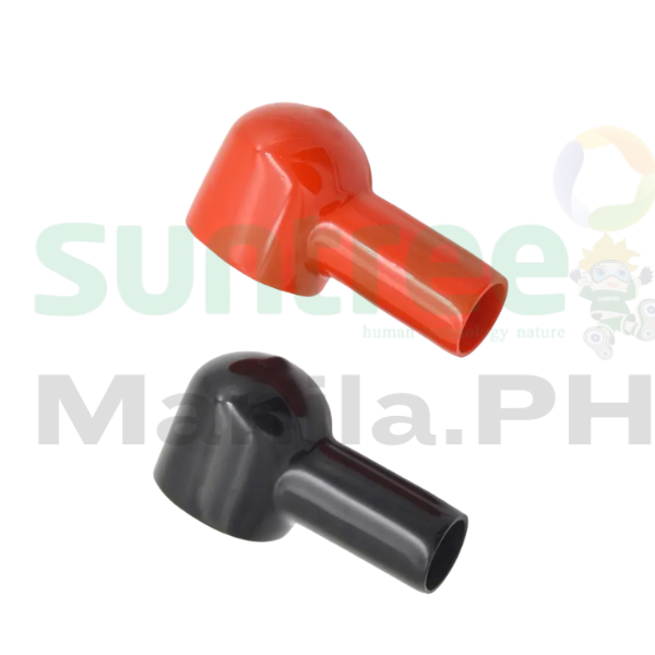 Soft flexible PVC Black Red Battery Terminal Covers 16mm2 25mm2 35mm2 ...
