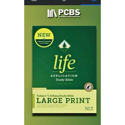 NLT Life Application Study Bible 3rd Edition ((8" x 5.3" x 1.8") (9.5 ...