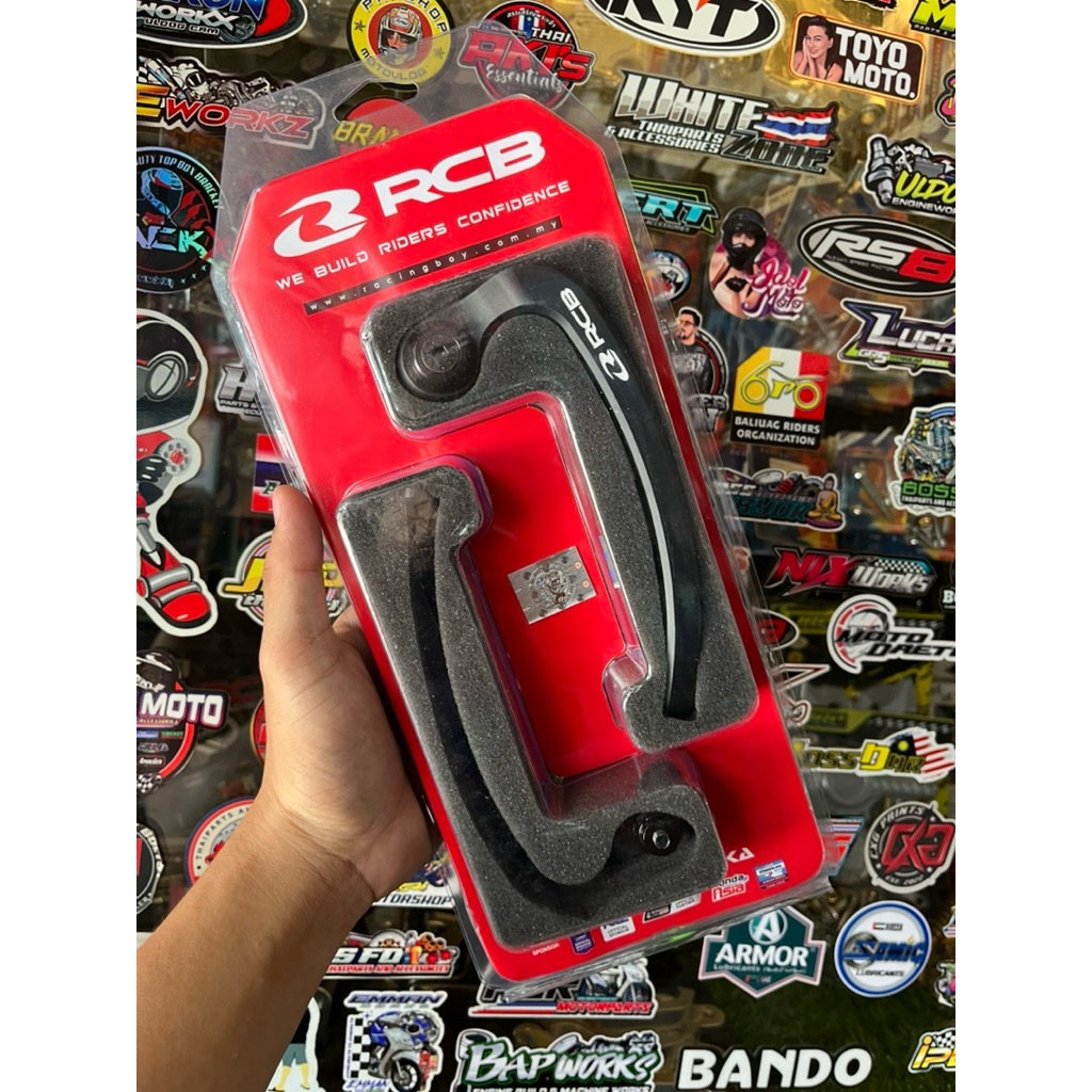 Rcb Lever Guard GP2-V2 set Black universal | Shopee Philippines