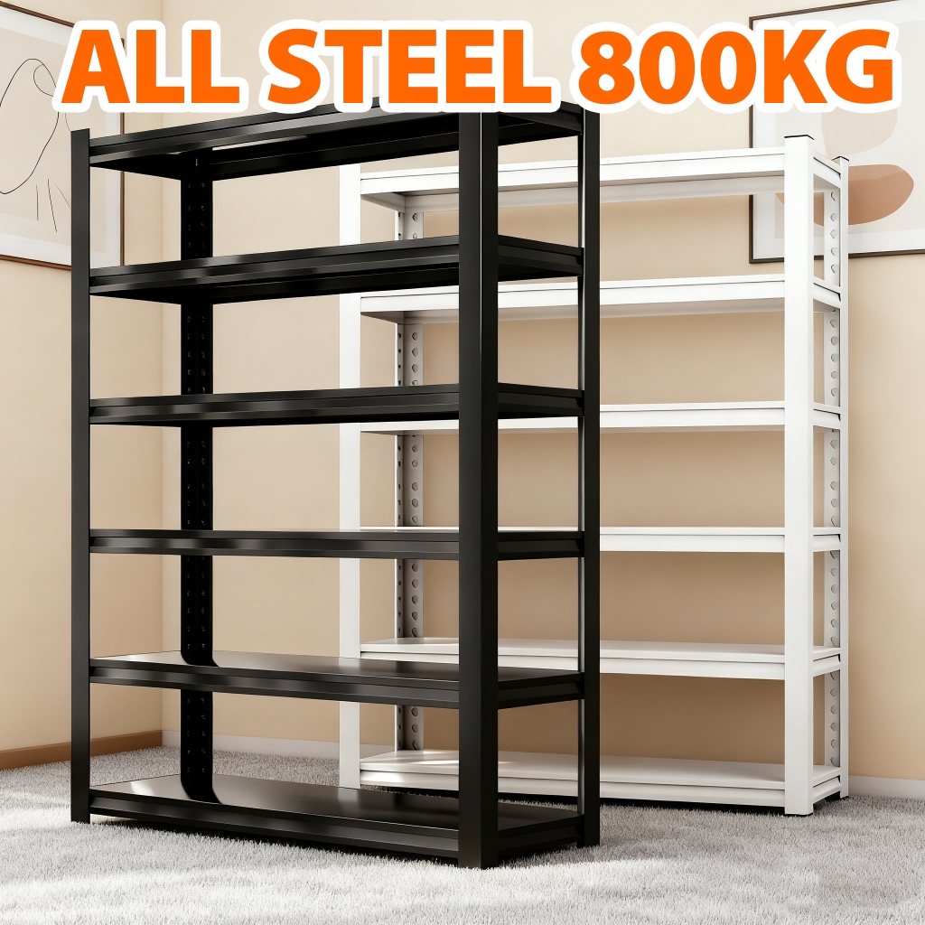 5 Layers Steel Rack Adjustable Stainless Organizer Rack Load 800KG ...