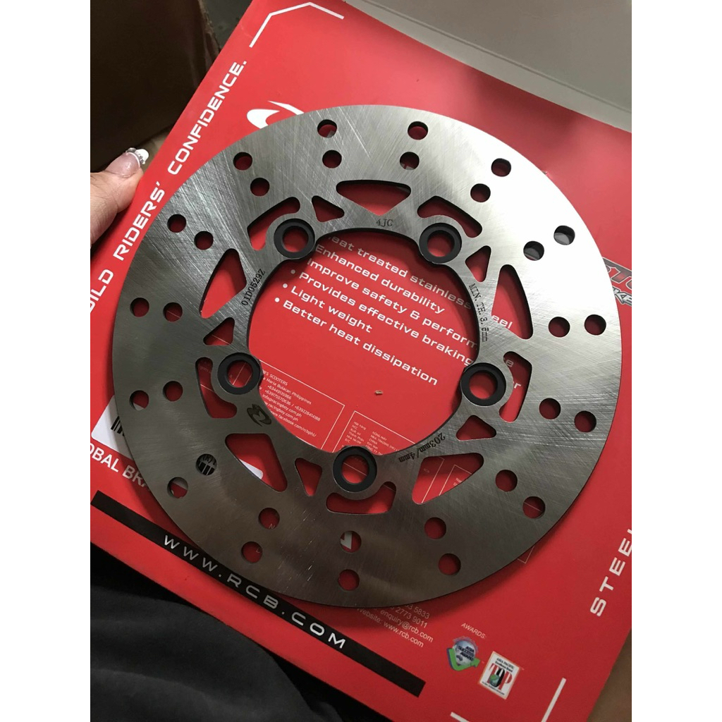 Racing Boy E2 series Rotor disc / Disc Brake 203mm (Rear) for Sniper150 ...