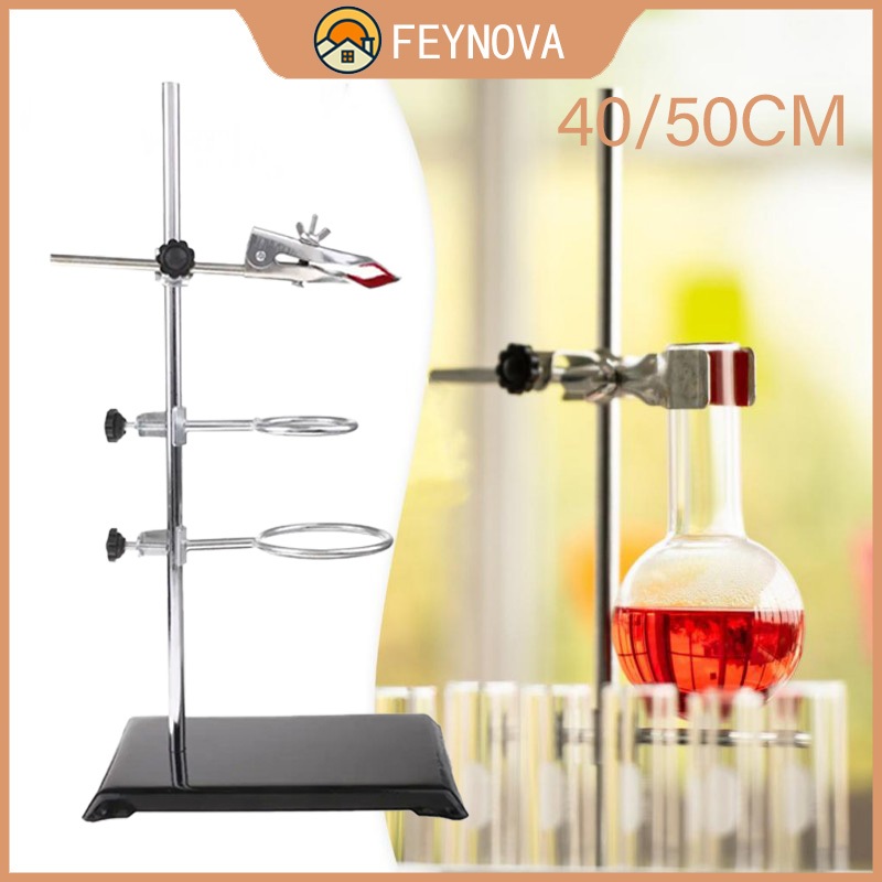 Lab Support Stand with Rectangular Base Cast Iron Construction for ...