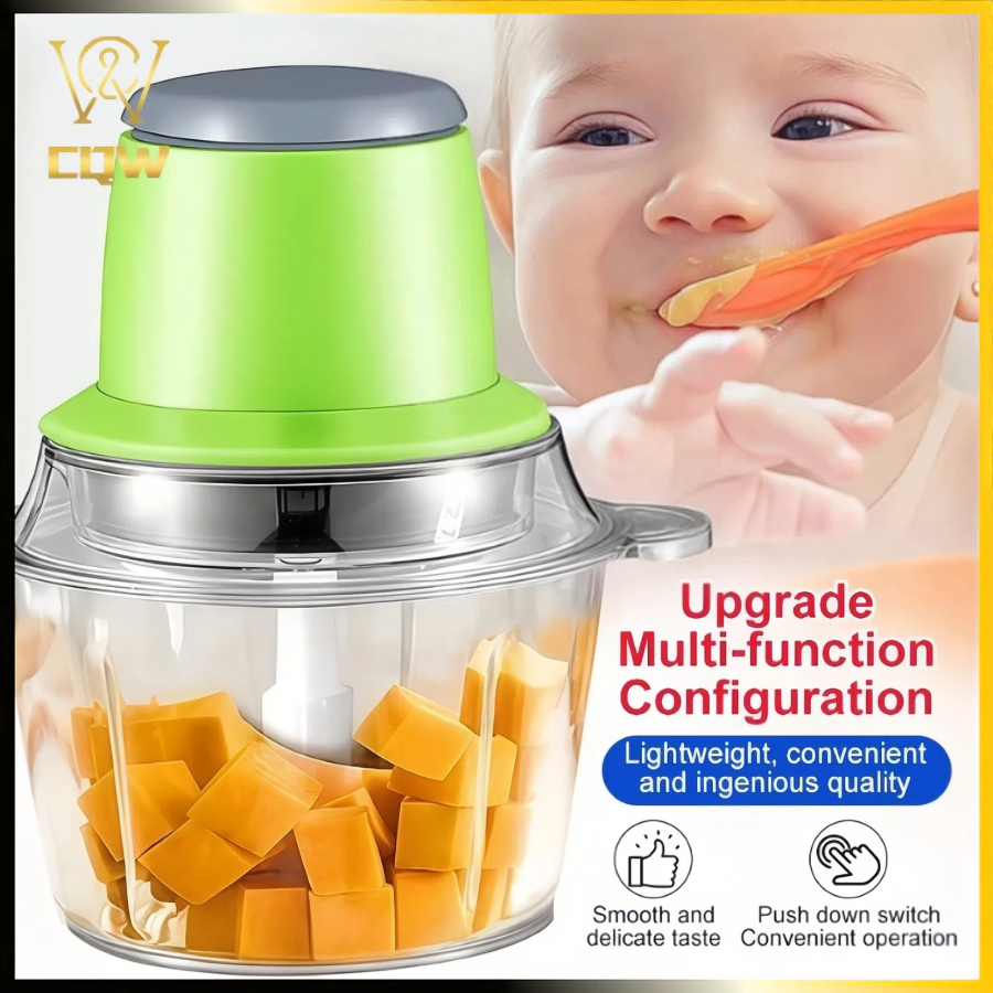 CQW.NO1 Multifunction Electric Kitchen Chopper Shredder Food Meat ...