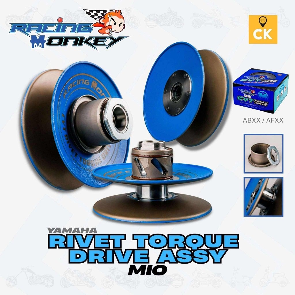 RACING MONKEY RIVET TORQUE DRIVE ASSY FOR MIO | Shopee Philippines