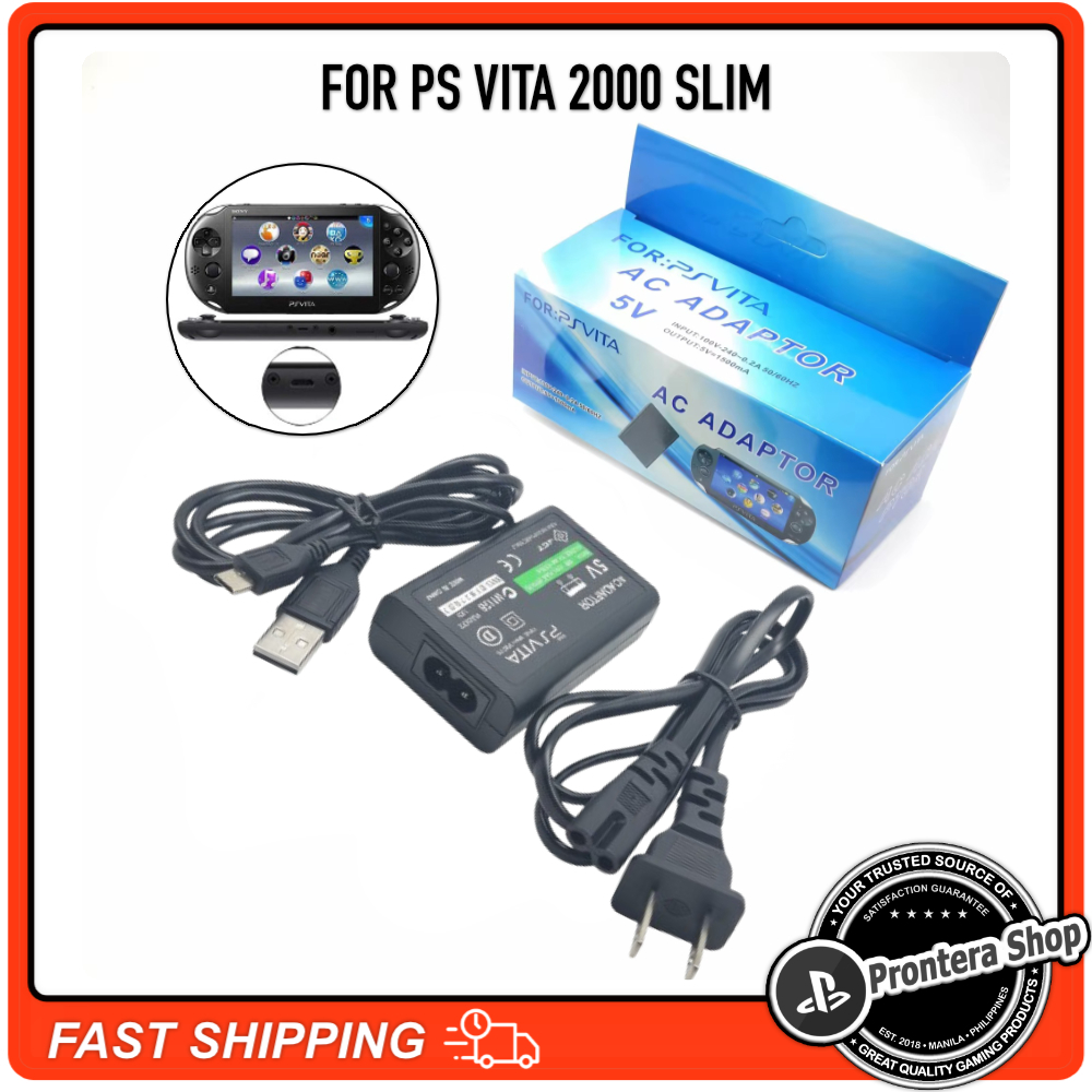 SONY PlayStation PSV PS Vita 2000 Slim AC Power Adapter Adaptor Wall ...