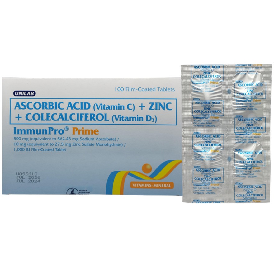 IMMUNPRO Prime Tablet Sold Per Piece Vitamins | Shopee Philippines