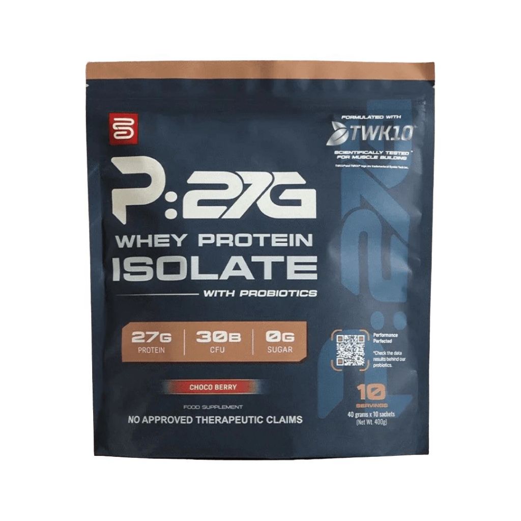 P:27G® Whey Protein Isolate with Probiotics | Shopee Philippines