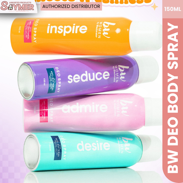 BLACKWATER Deo Spray - Desire, Admire, Inspire, Seduce 150ml | Shopee ...