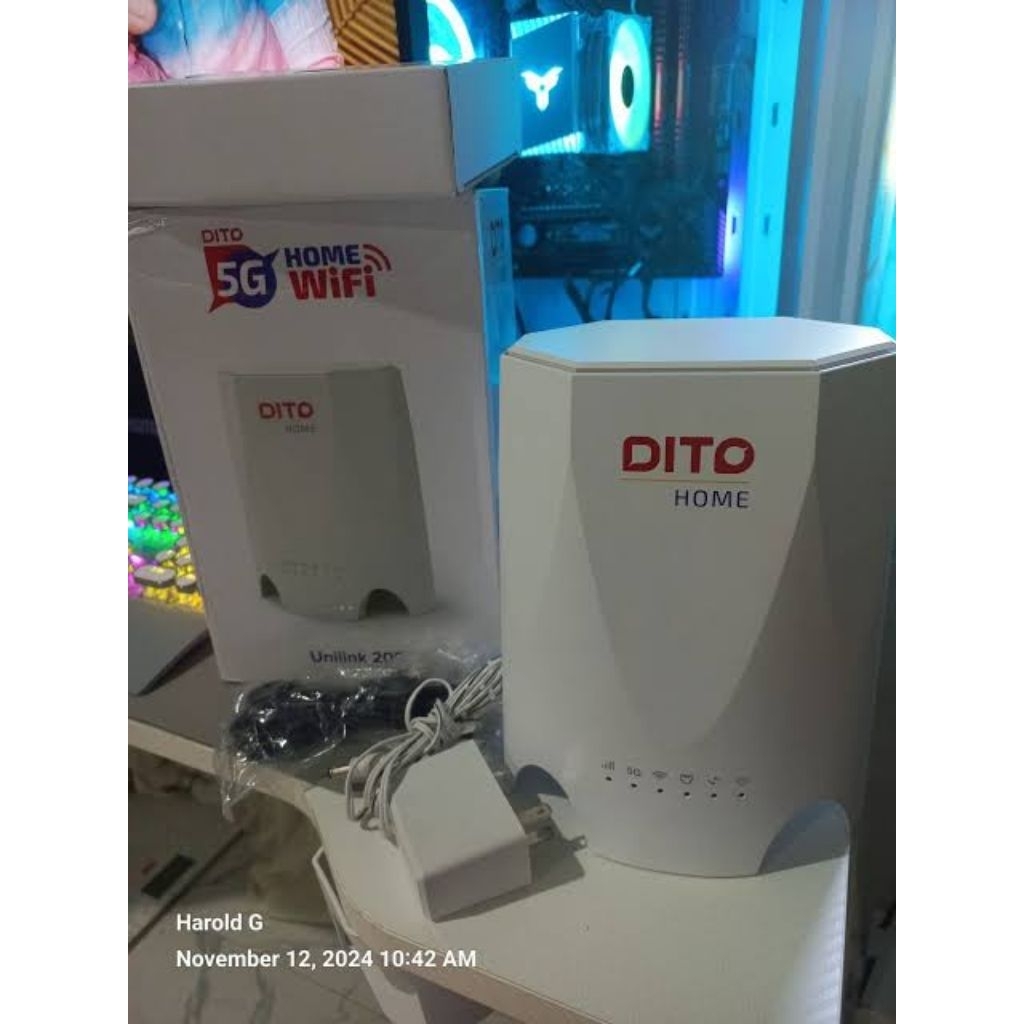 PERMANENT OPENLINE DITO 5G UNILINK 200 WOWFI ULTRA UPTO 500MBPS UNLI ...