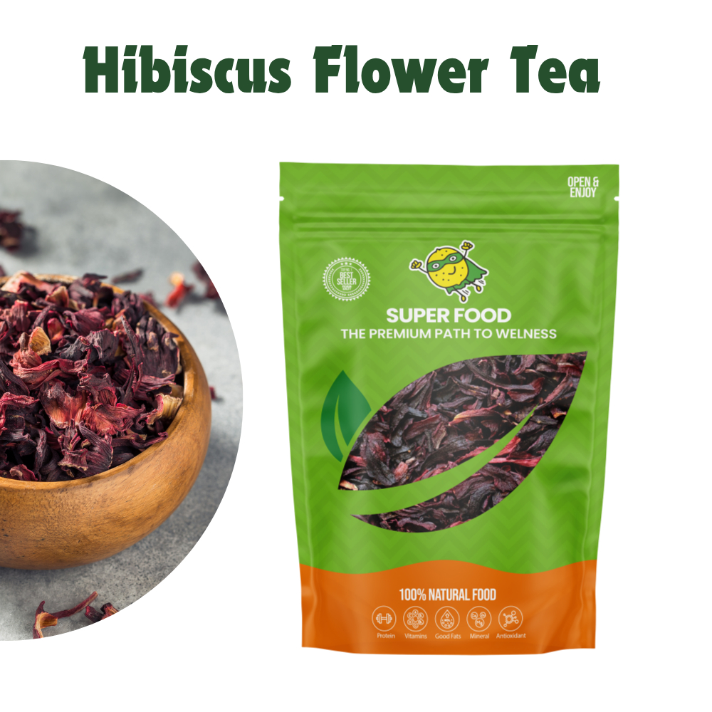 Dried Hibiscus Tea Flowers - Tangy & Refreshing Herbal Infusion ...