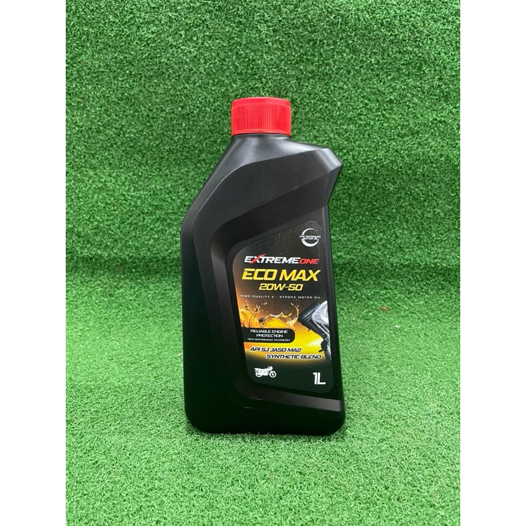 EXTREME ONE ECO MAX HIGH QUALITY 4 STROKE MOTOR OIL 1Liter | Shopee ...