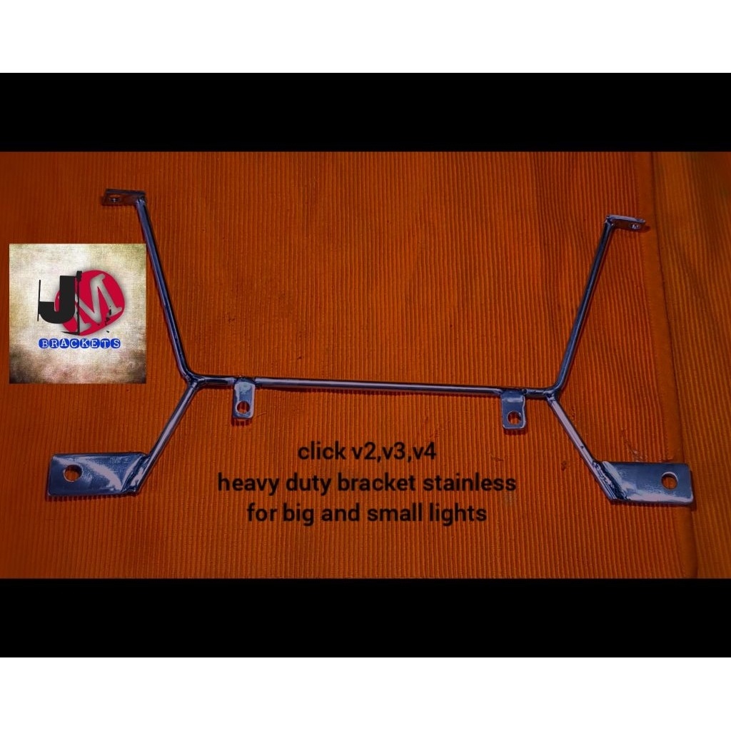 honda click 125 v3 v4 heavyduty mdl bracket stainless | Shopee Philippines