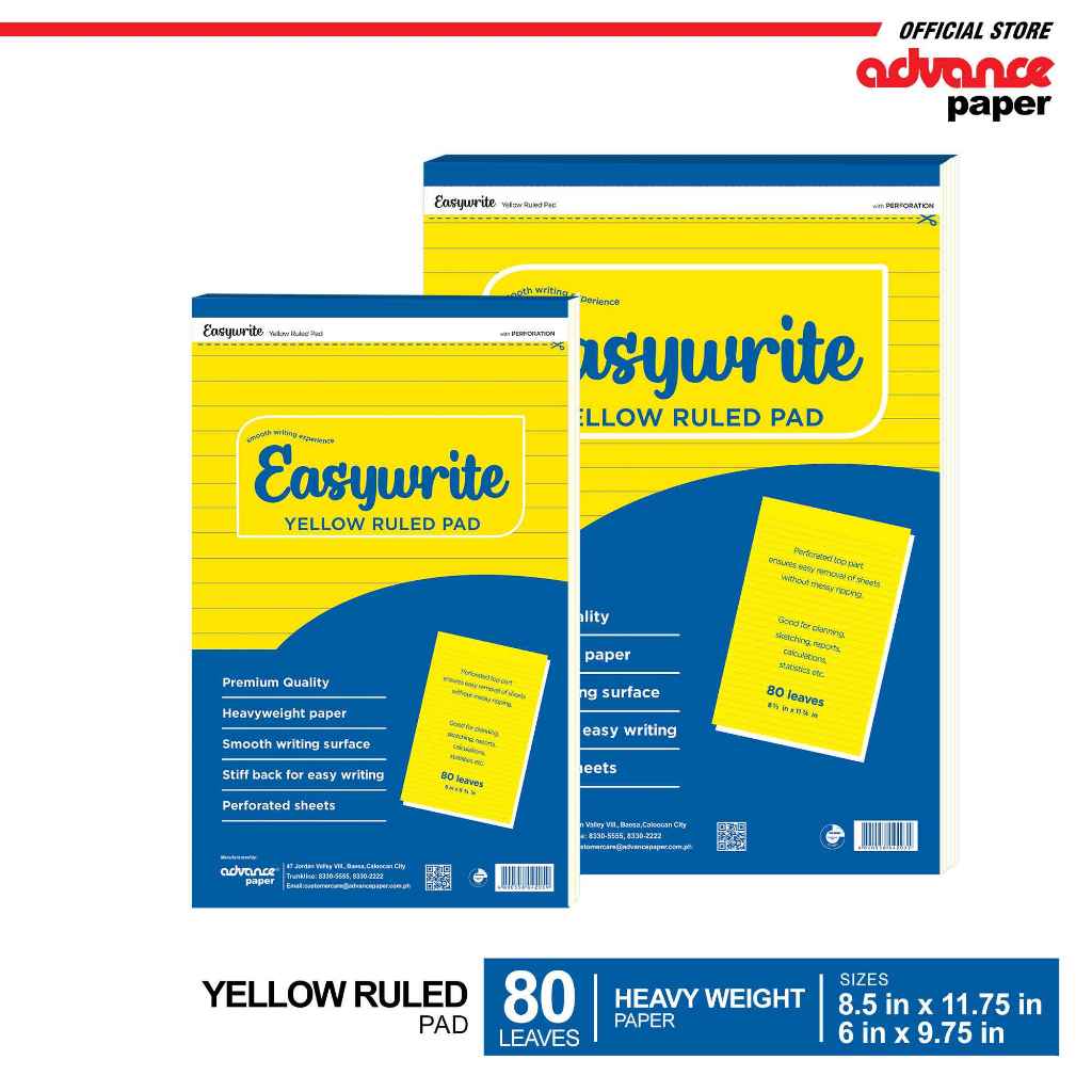 yellow pad - Best Prices and Online Promos - May 2026 | Shopee Philippines