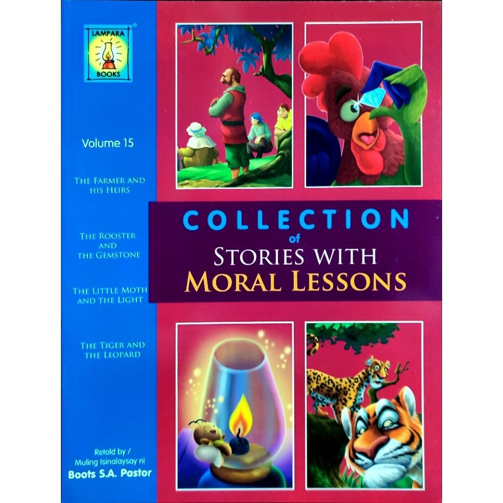 COLLECTION OF STORIES WITH MORAL LESSONS BOOK | Shopee Philippines