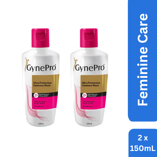[Exclusive] GynePro Ultra Protection Feminine Wash 150ml Bundle of 2 ...