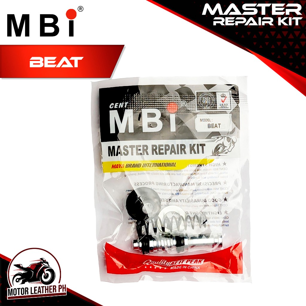 MBI Brake Master Cylinder Repair Kit for XRM/MIO/W125/BEAT/CLICK150i ...