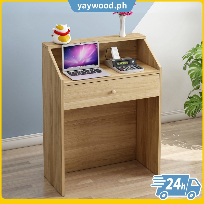 Cashier Reception Desk Supermarket Cashier Desk Company Podium Simple ...