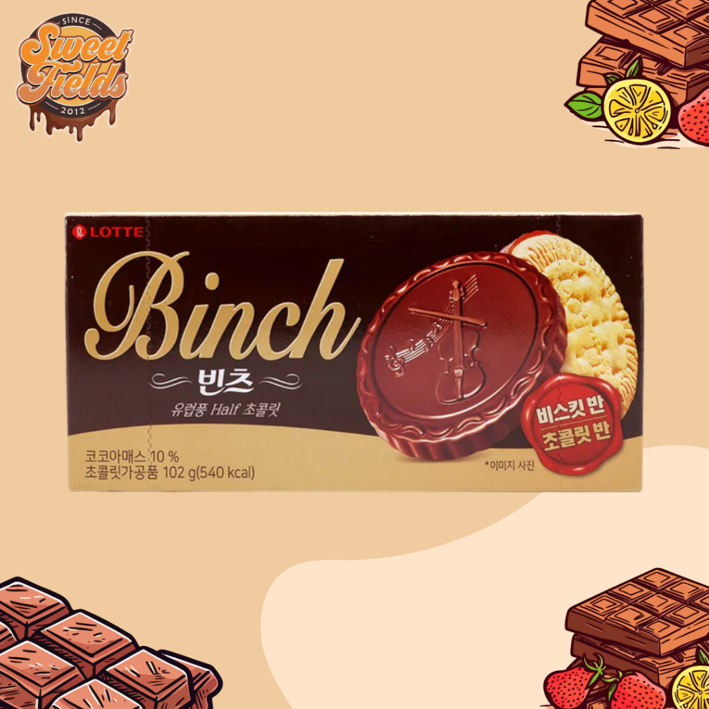 Binch Chocolate Covered Biscuits, 102g | Shopee Philippines