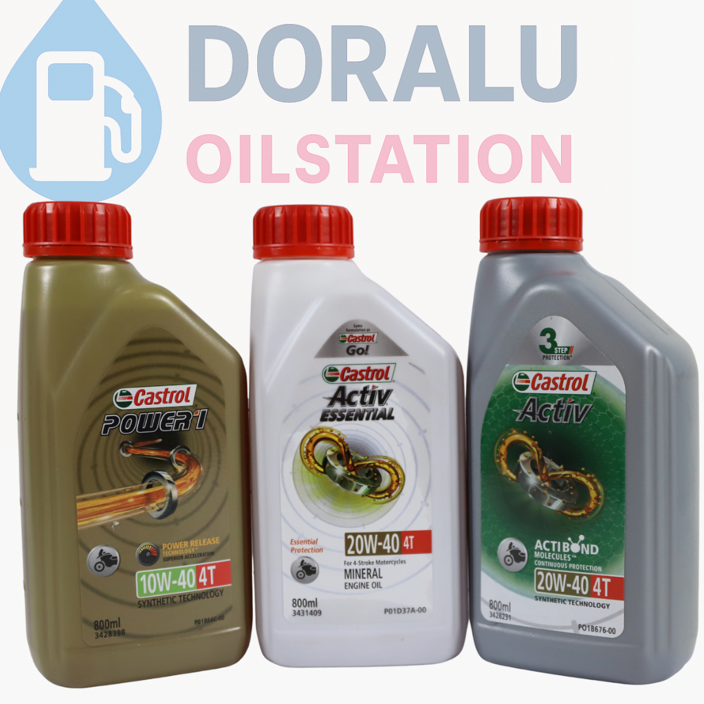 Castrol POWER 1 /ACTIVE/ACTIVE ESSENTIAL 800ML | Shopee Philippines