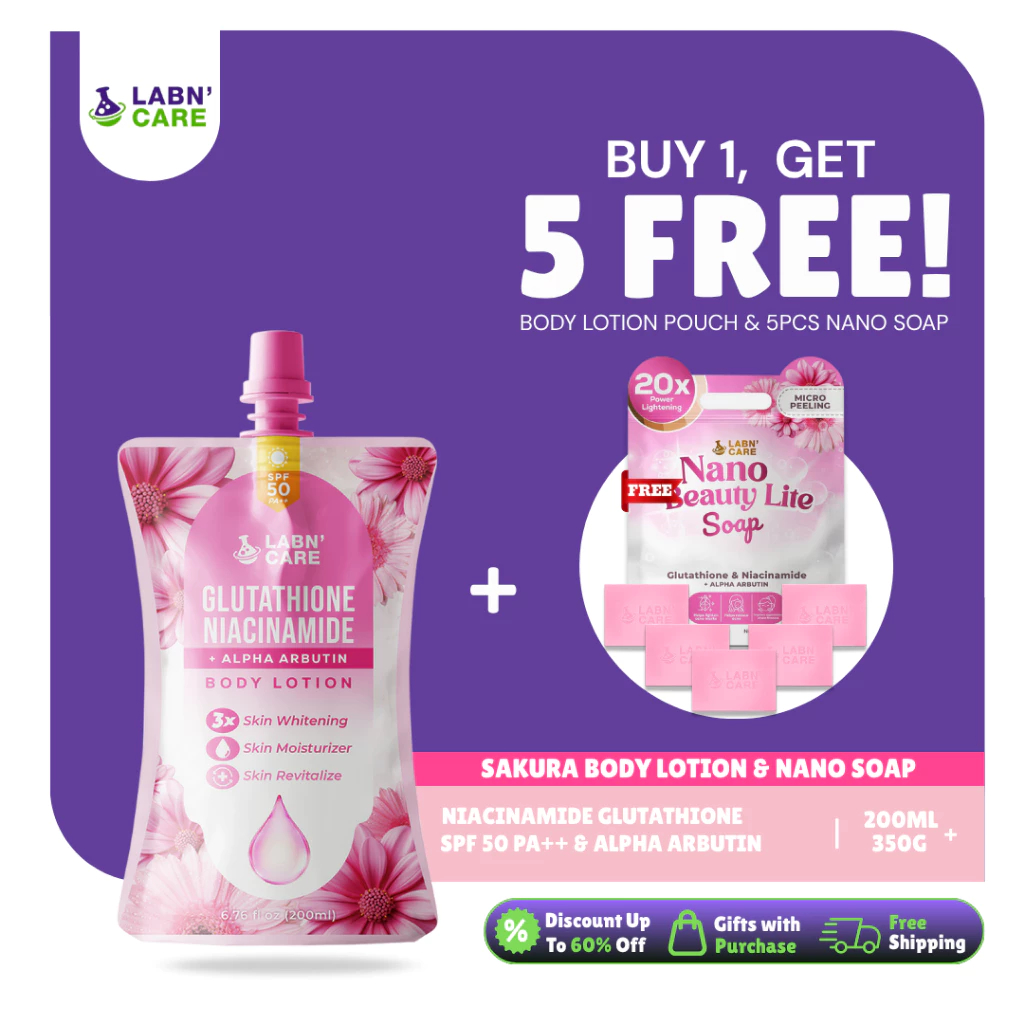 +   ] GLUTATHIONE NIACINAMIDE  BODY WHITENING LOTION 500ML WITH SPF 50 PA++ | Shopee Philippines