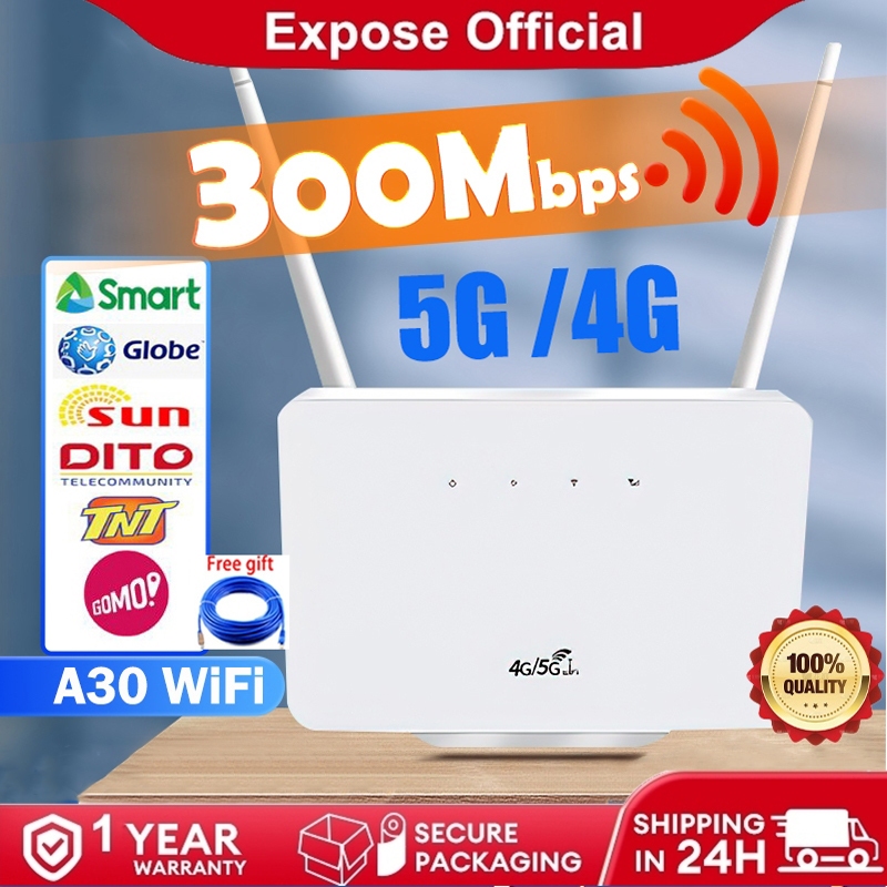 Expose 4G/5G Router 300 Mbps Multi-Mode Wi-Fi 2 In 1 | Router | Access ...
