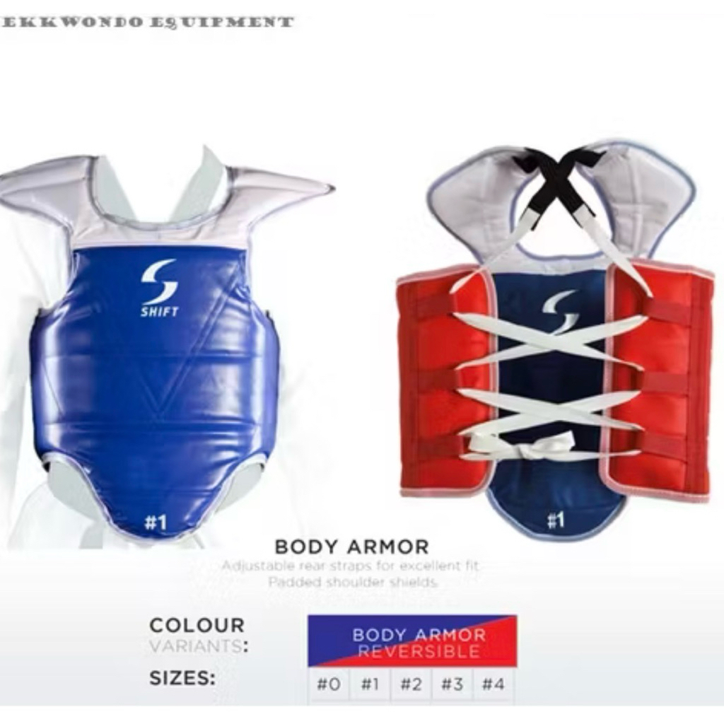 SHIFT TAEKWONDO GEARS ARMOR | Shopee Philippines