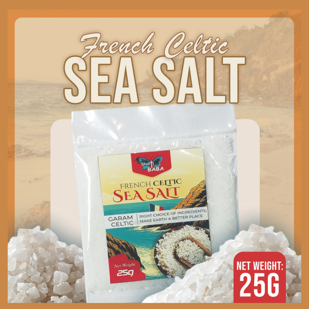 FRENCH CELTIC SEA SALT POUCH 25G IN POUCH | Shopee Philippines