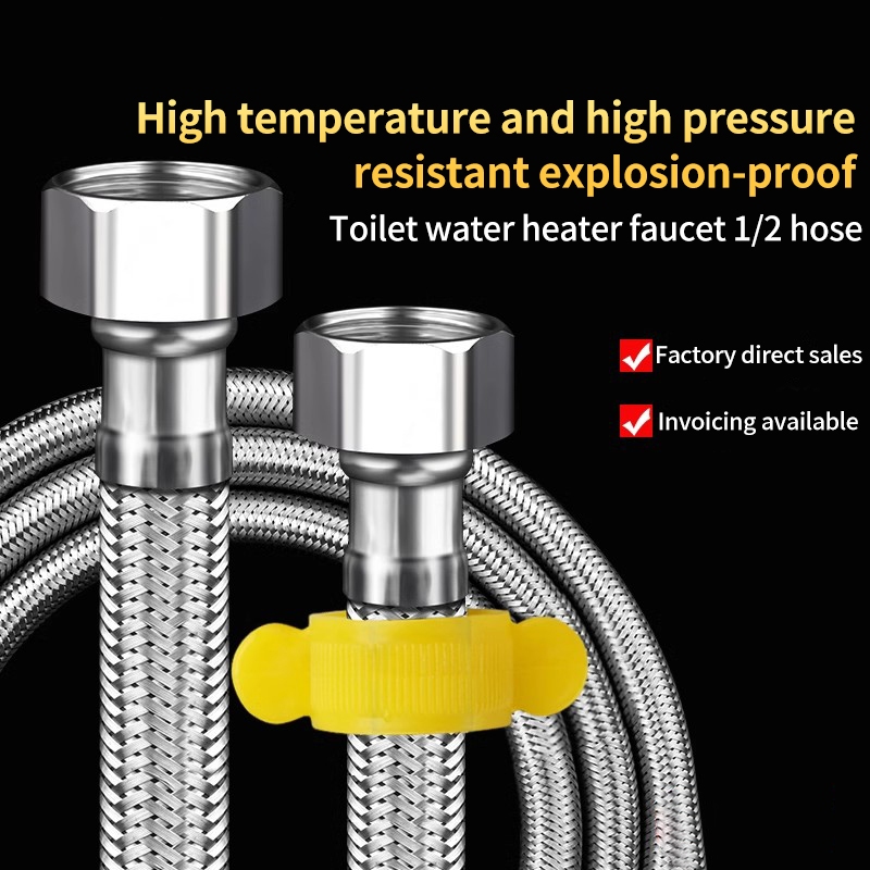 304 stainless steel water inlet pipe 4 points toilet water heater ...