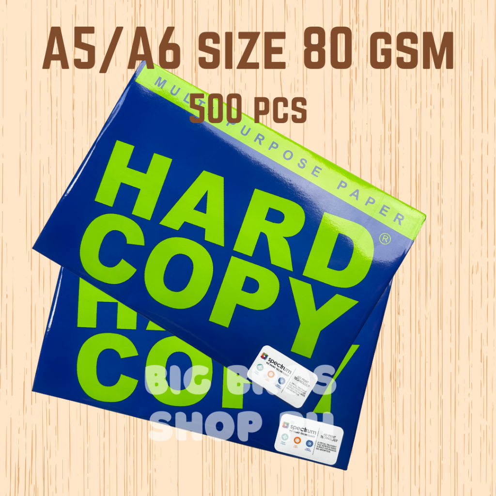A5 A6 Hard Copy paper 80 gsm Office Supplies Stationery Copier Copy ...