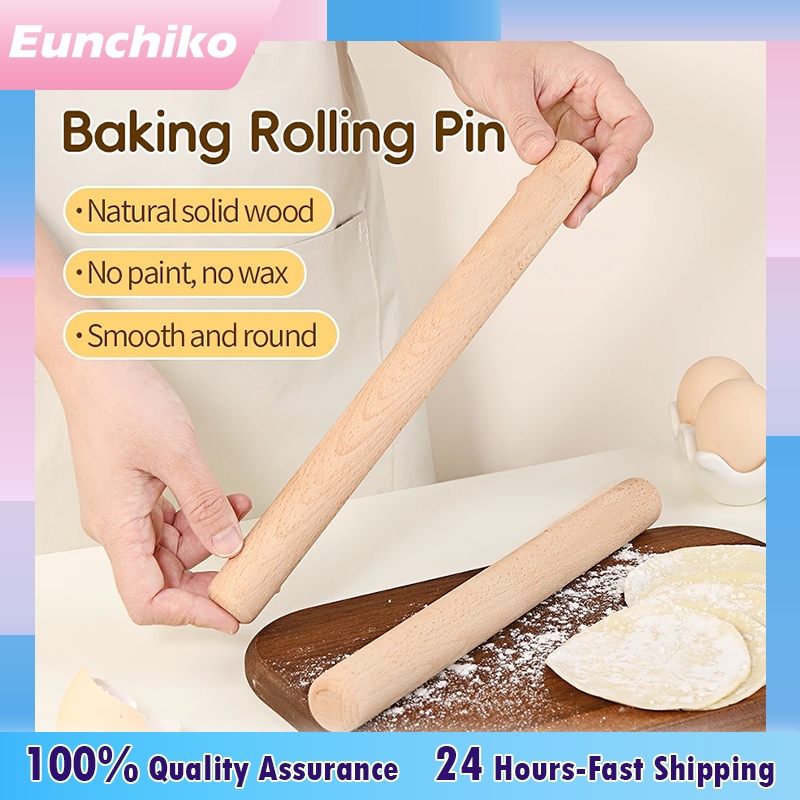 Wooden Rolling Pin Baking Fondant Wooden Stick Dough Wood Roller ...