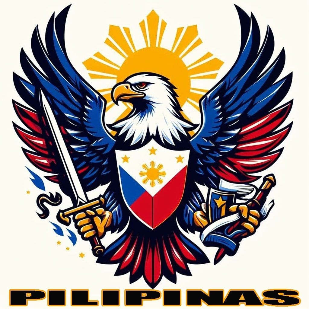 pinas flag phillipine eagle sticker waterproof | Shopee Philippines