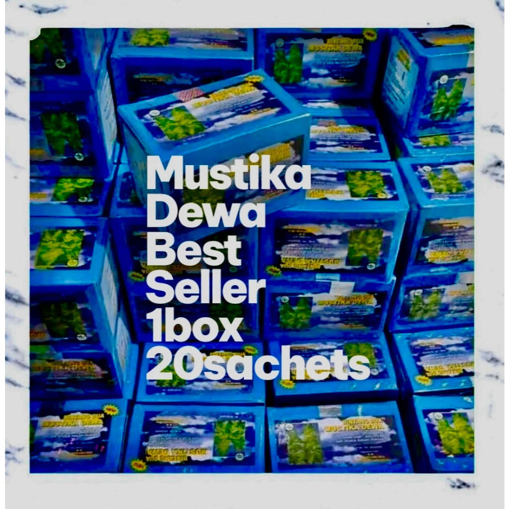 Mustika DEwa herbal tea 1box 20sachets with tali | Shopee Philippines